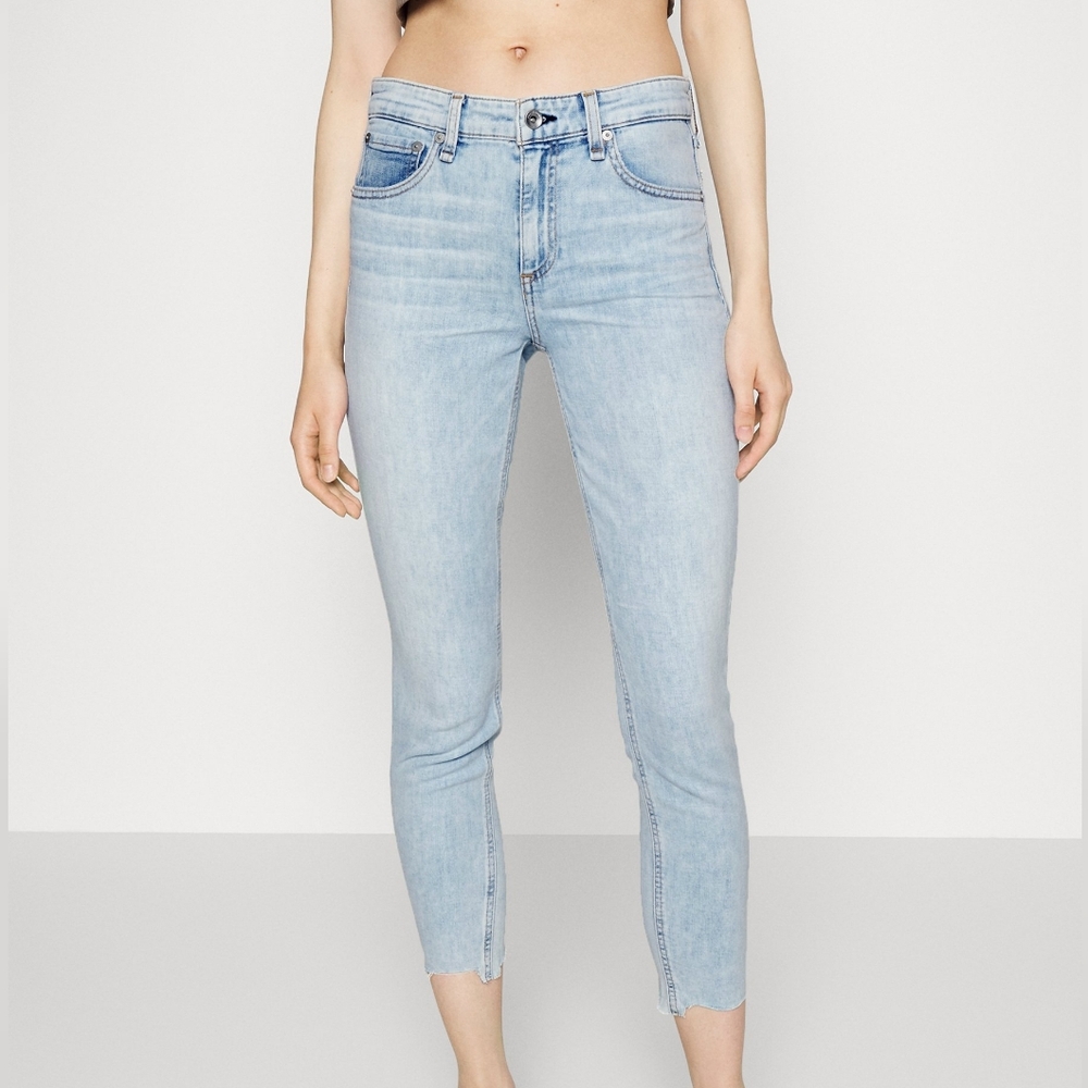 Rag & Bone Cate Light Wash Ankle Jeans
